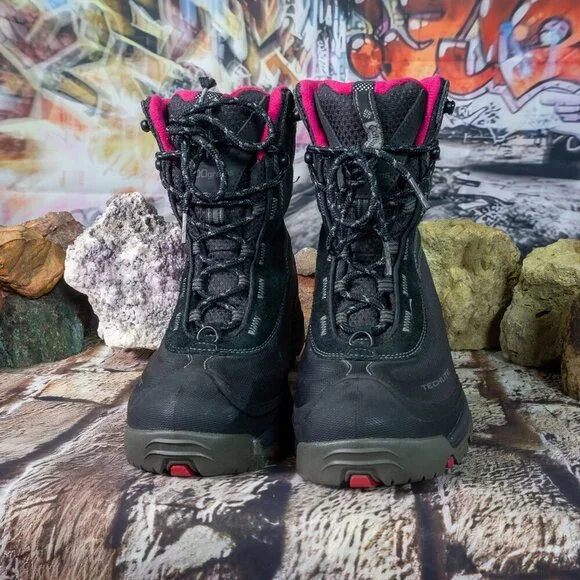 Columbia Black Waterproof Boots  sz 7 Womens - Picture 15 of 15